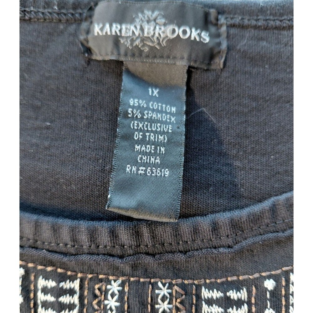 Karen‎ Brooks Embroidered Yoke - Picture 5 of 6